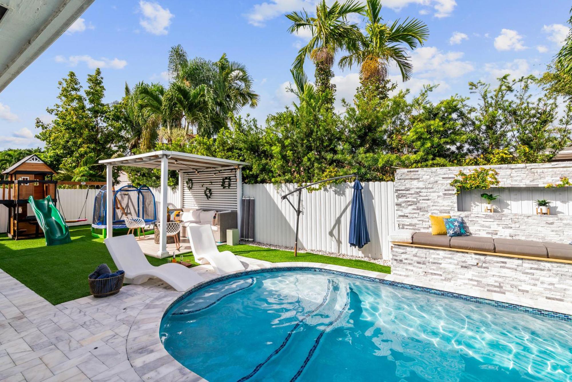 Miami Luxury House W Heated Pool & Jacuzzi Villa Luaran gambar