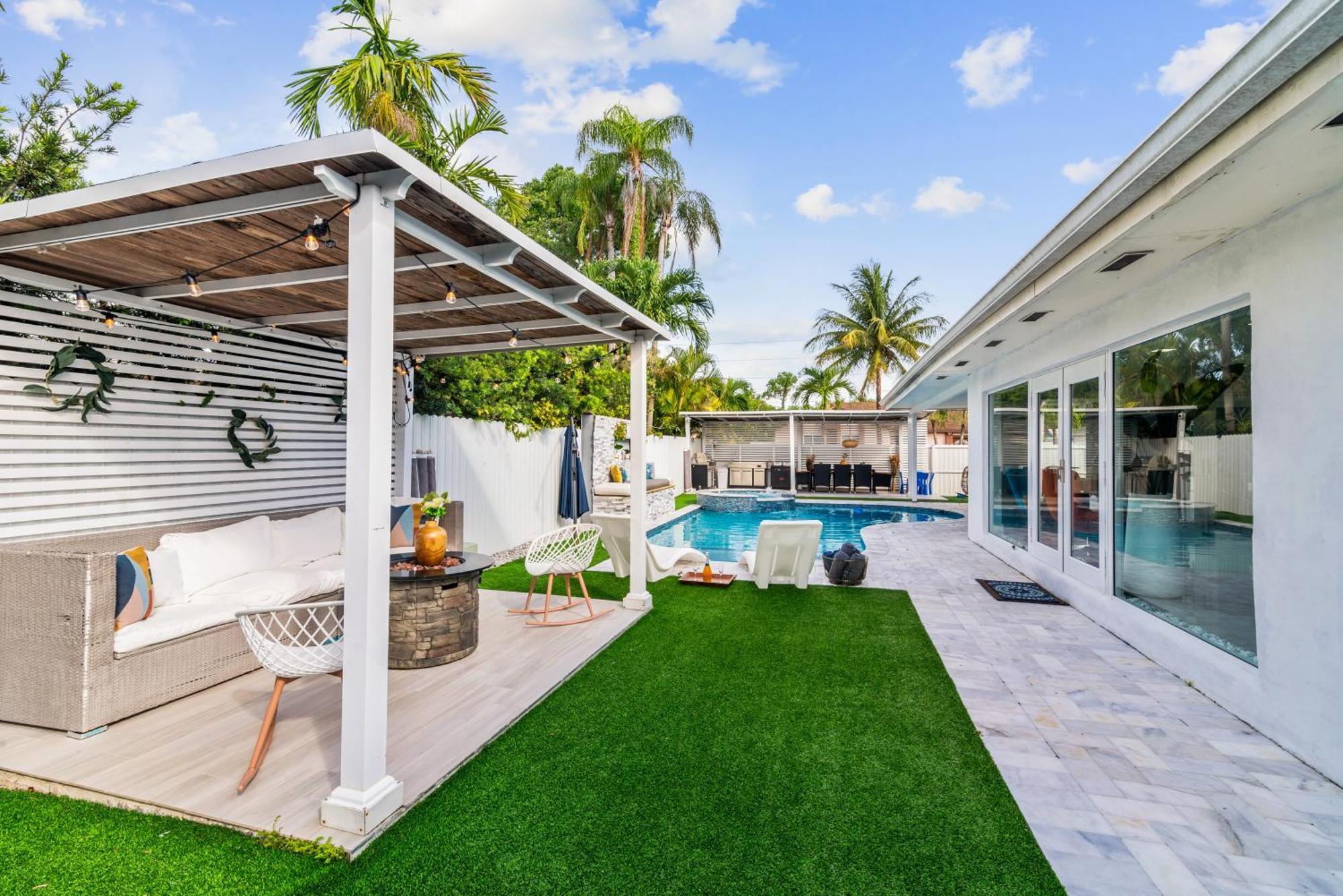 Miami Luxury House W Heated Pool & Jacuzzi Villa Luaran gambar