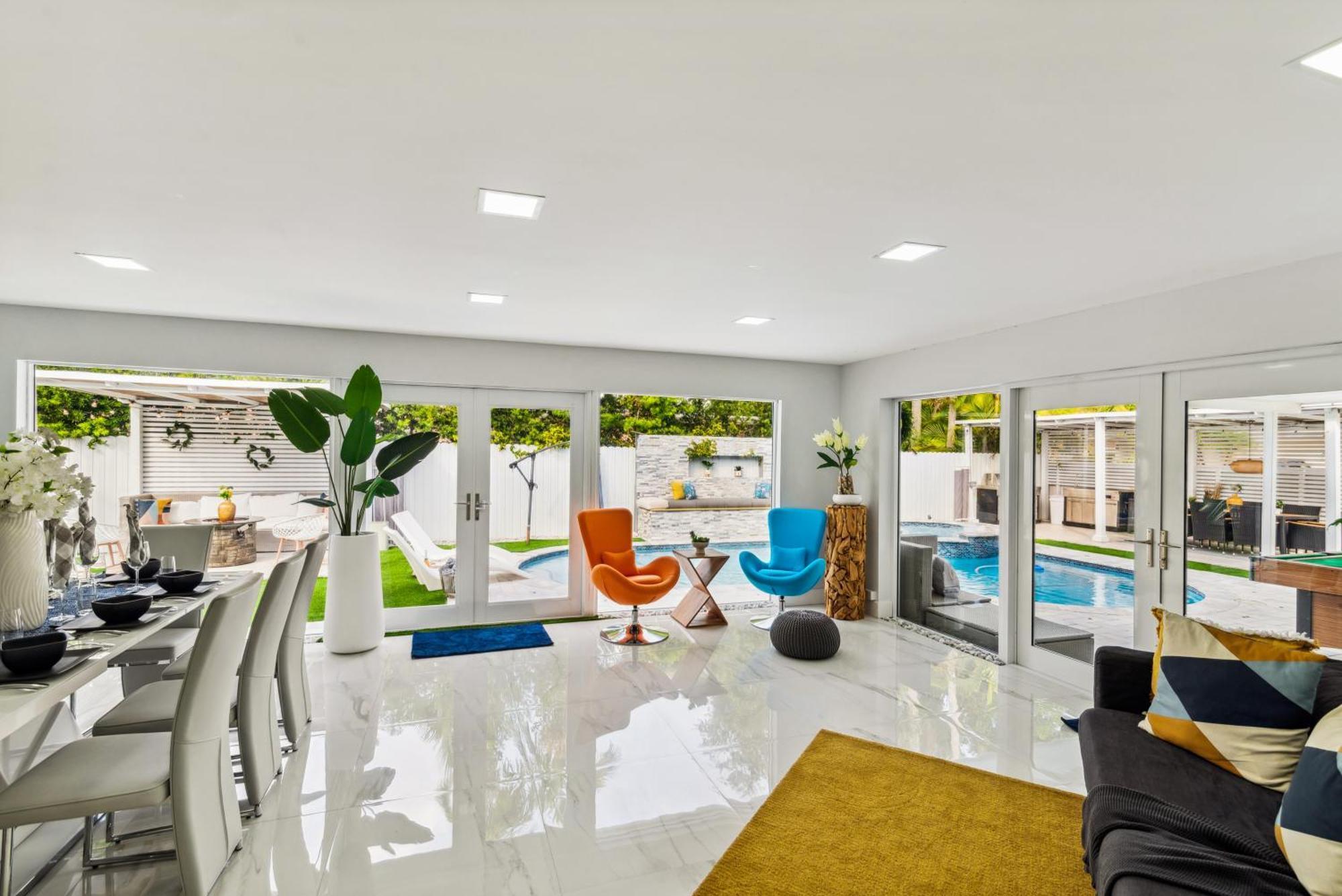 Miami Luxury House W Heated Pool & Jacuzzi Villa Luaran gambar