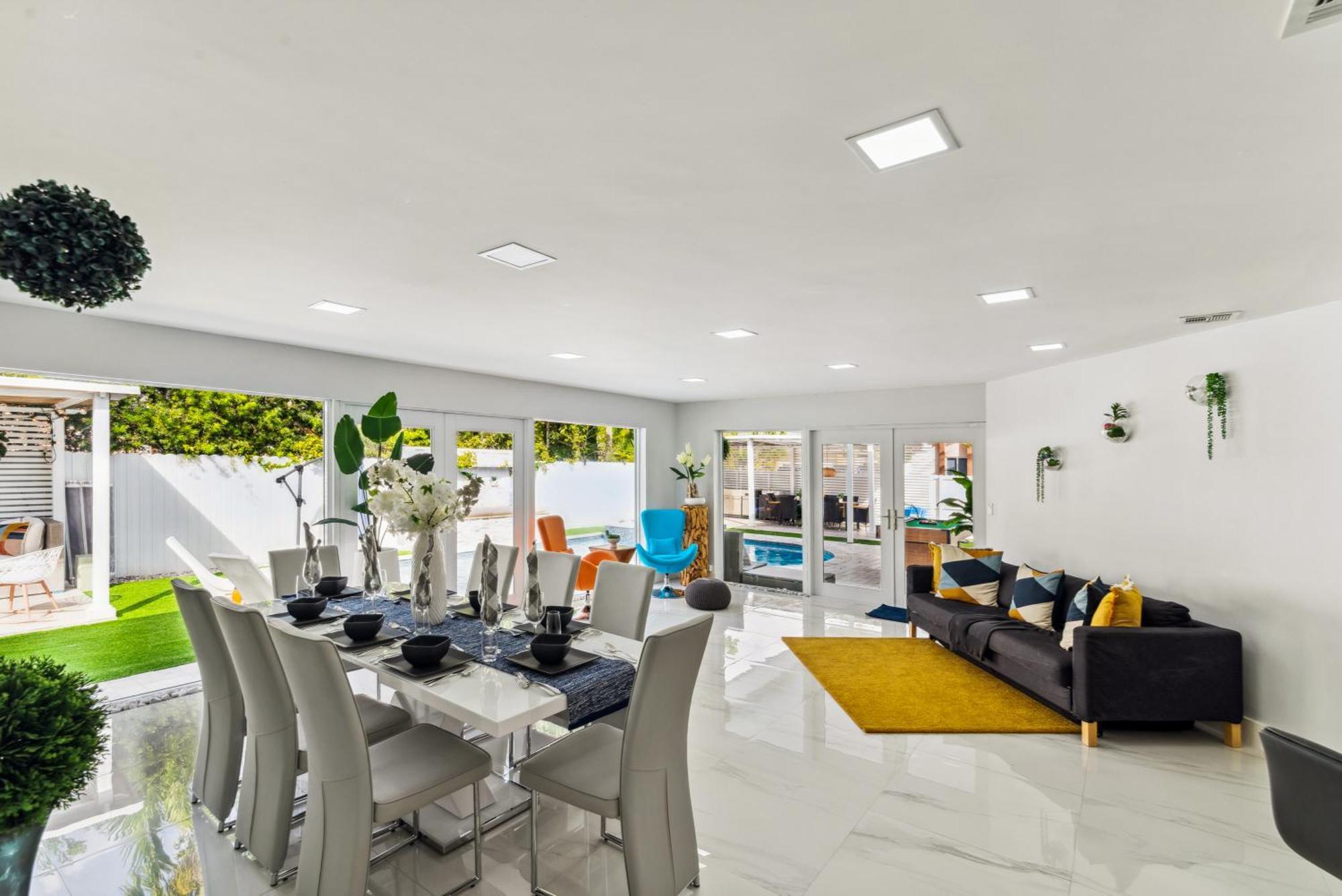Miami Luxury House W Heated Pool & Jacuzzi Villa Luaran gambar