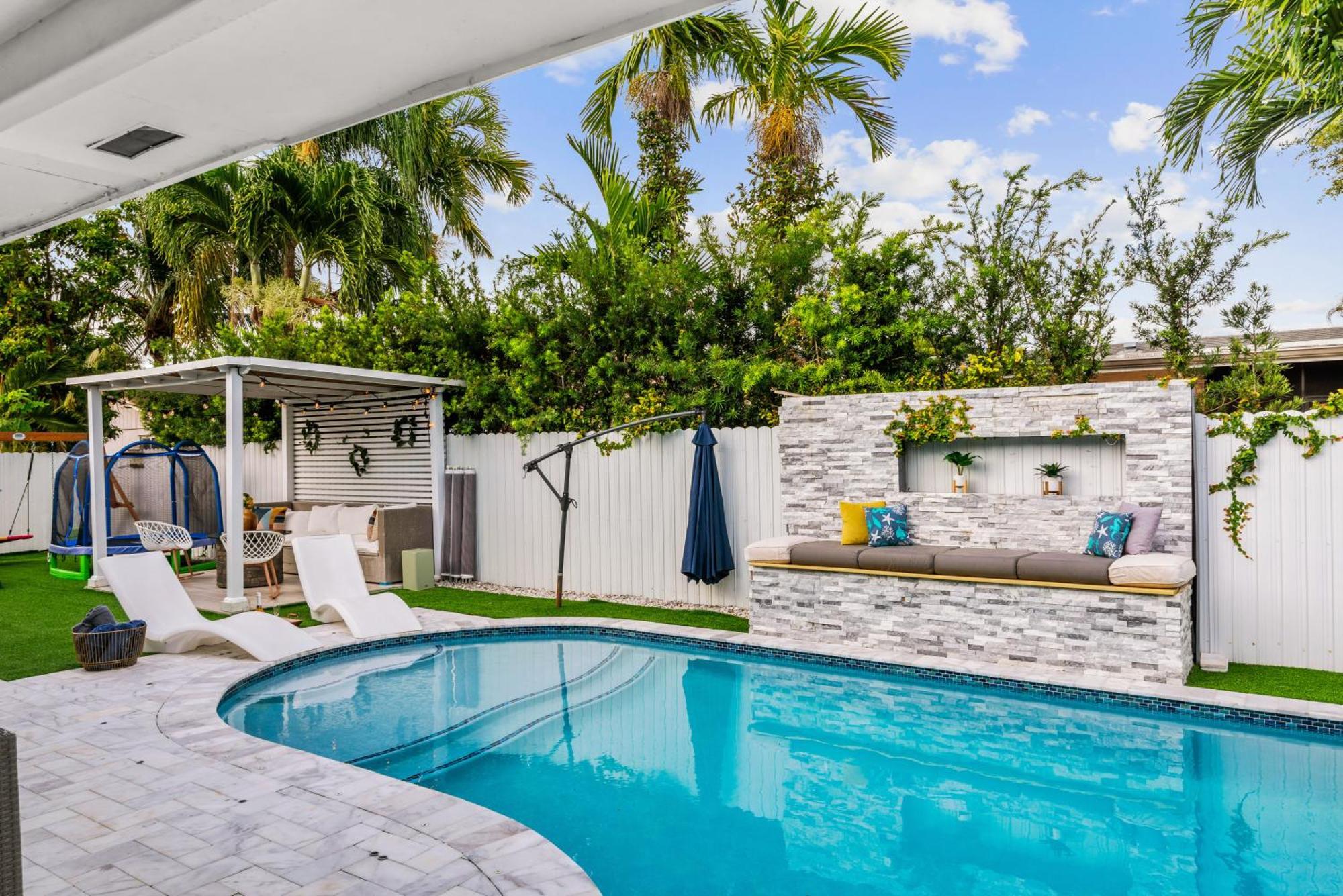 Miami Luxury House W Heated Pool & Jacuzzi Villa Luaran gambar