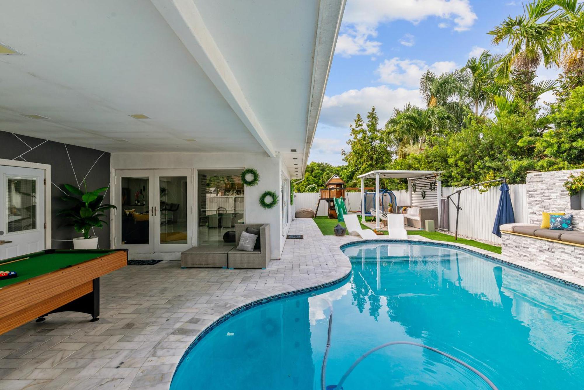 Miami Luxury House W Heated Pool & Jacuzzi Villa Luaran gambar